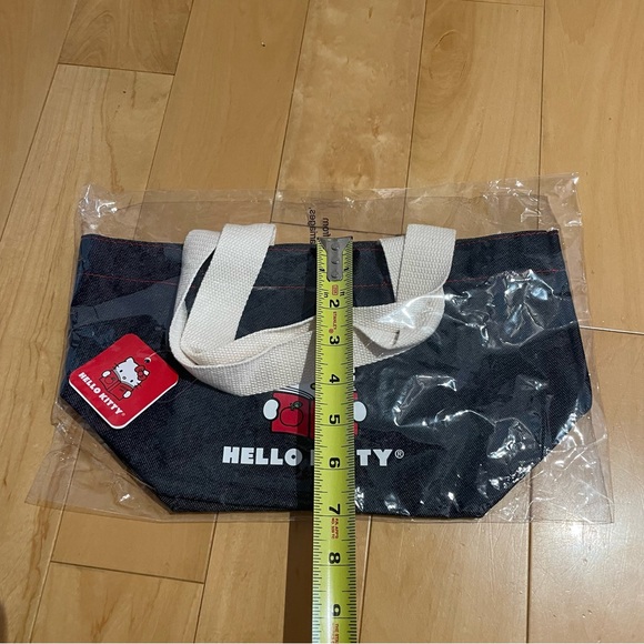 NWT hello kitty denim small tote - Picture 8 of 9